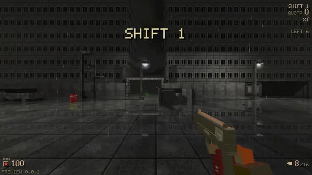 Shift 1 of the endless mode starting in a metro hall